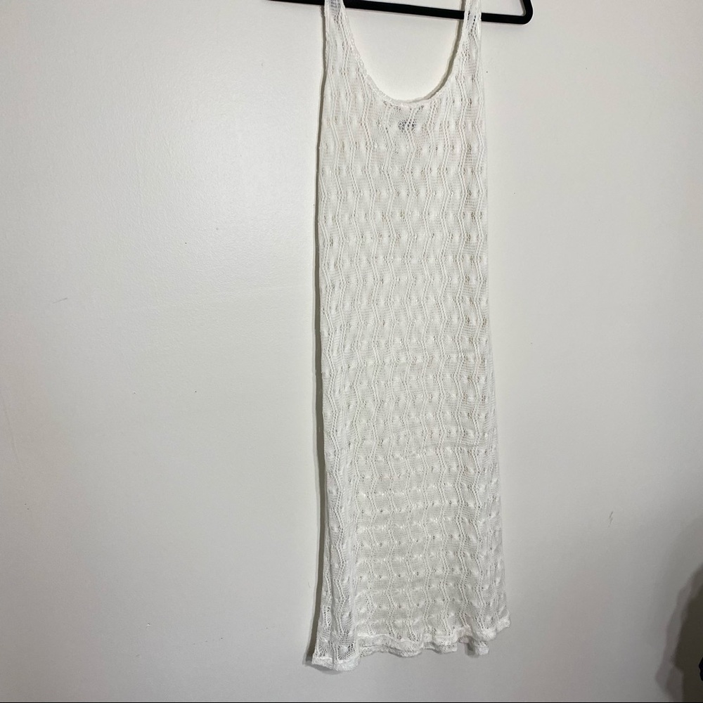 Zara lace knit midi dress